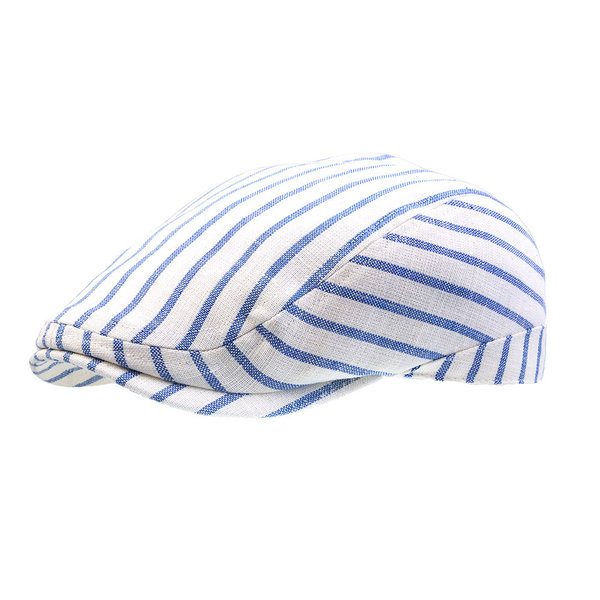 MIRO Schirmmütze Flatcap - Leinen